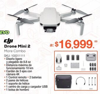 RadioShack Drone dji mavic mini 2 fly more combo / gris oferta