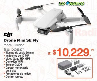 RadioShack Drone dji mini se fly more combo / blanco con gris oferta