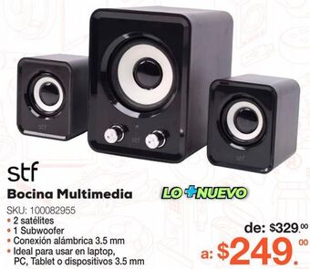 RadioShack Bocina multim stf 2.1 ng oferta
