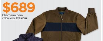 Chedraui Chamarra para caballero preslow oferta