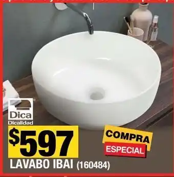 The Home Depot Lavabo ibai dica de sobreponer oferta