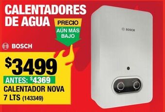 The Home Depot Calentador de agua instantáneo 1 servicio gas lp oferta