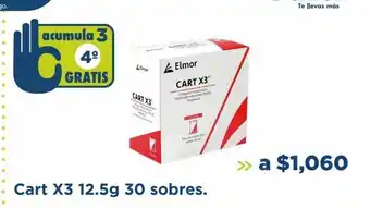 Farmacia San Pablo Cart x3 12.5g 30 sobres oferta