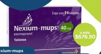 Farmacia San Pablo Nexium-mups 40mg c/14tabs oferta