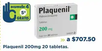 Plaquenil 200mg c/20tabs