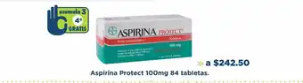 Aspirina protect 100mg c/84tabs
