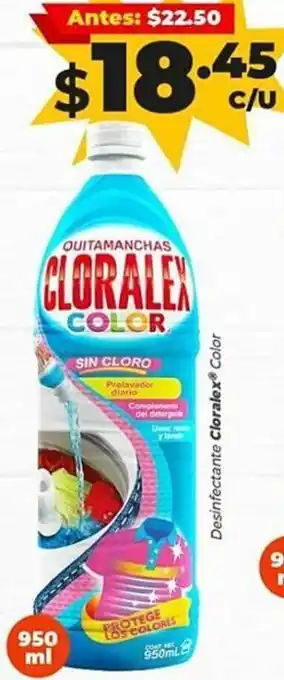 Desinfectante Cloralex Color 950ml