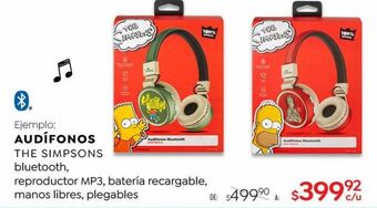 DelSol Audífonos the simpsons oferta