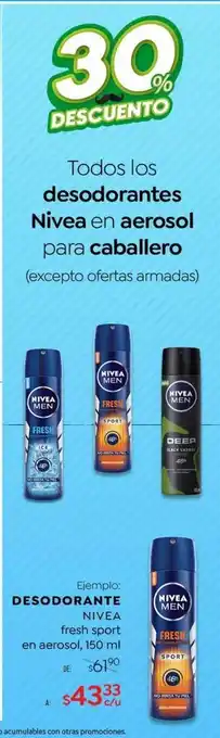 DelSol Desodorante nivea oferta