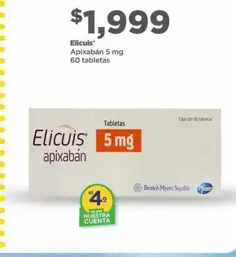 Elicuis 5mg c/60tabs