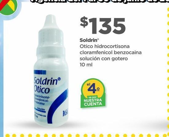 Bodega Aurrerá Soldrin solución con gotero 10 ml oferta