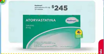 Atorvastatina 20mg c/30tabs