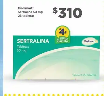 Sertralina 50mg c/28 tabs