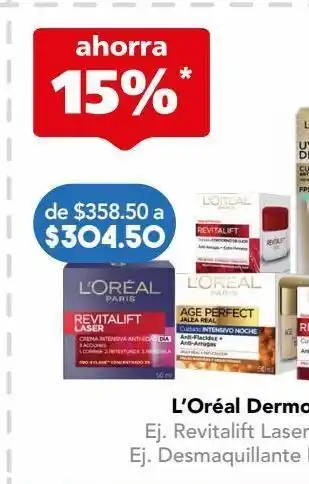 Revitalift laser 3x día 50ml