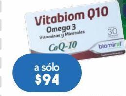 Farmacia San Pablo Biomiral vitabiom q10 30 cápsulas oferta