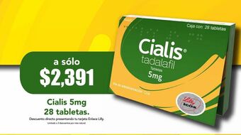 Farmacia San Pablo Cialis 5mg 28 tabletas oferta