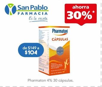 Farmacia San Pablo Pharmaton oferta