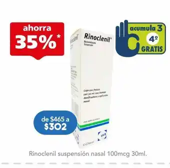 Farmacia San Pablo Rinoclenil suspensión nasal 100mcg 30ml oferta