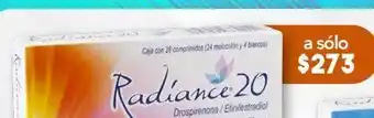 Radiance 20 3mg/20mcg 28 comprimidos