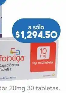 Farmacia San Pablo Forxiga 10mg 28 tabeltas. oferta