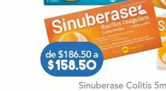 Farmacia San Pablo Sinuberase suspensión en ampolletas oferta