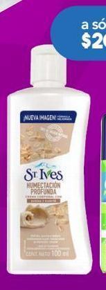 Farmacia San Pablo St. ives crema avena y karité 100ml oferta