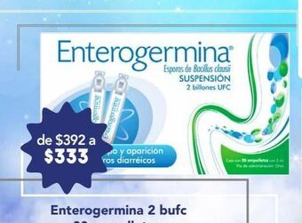 Farmacia San Pablo Enterogermina 2 bufc 20 ampolletas. oferta