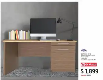 Sodimac Homecenter Escritorio 1 cajon con puerta olmo oferta