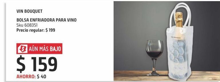 Sodimac Homecenter Bolsa enfriadora para vino oferta