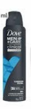 Walmart Antitranspirante dove men+care clinical expert cuidado total en aerosol para caballero 150 ml oferta