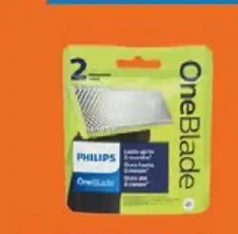 Walmart Ampliar imagen repuesto de cuchilla 2 pack philips oneblade qp220/51 oferta