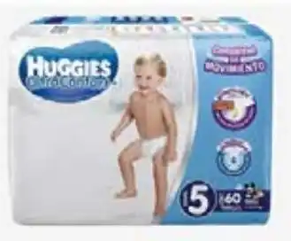 Walmart Pañales huggies ultra confort etapa 5 niño 60 pzas oferta