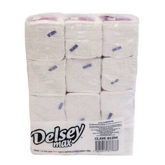 Servilletas delsey max 12 paquetes con 100 pzas c/u