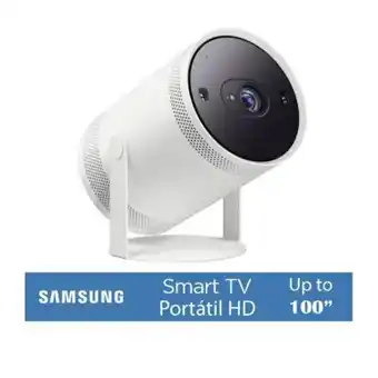 Proyector portátil samsung the freestyle smart tv 100 pulgadas