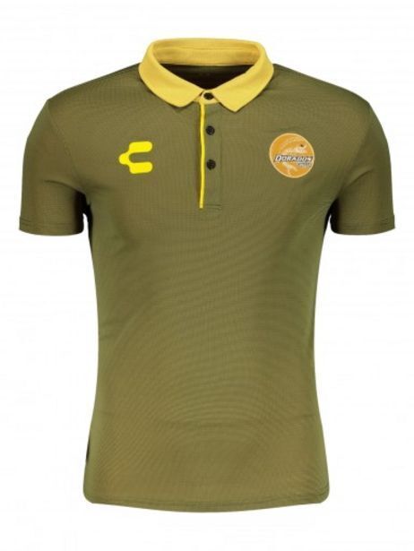 Calzzapato Charly 5 007826 dorados caballero negro/amarillo polo mc  xs-xxxl oferta