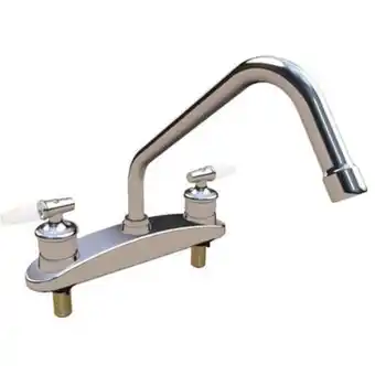 Kuroda Mezcladora clásica vertical para fregadero cromo 8" oferta
