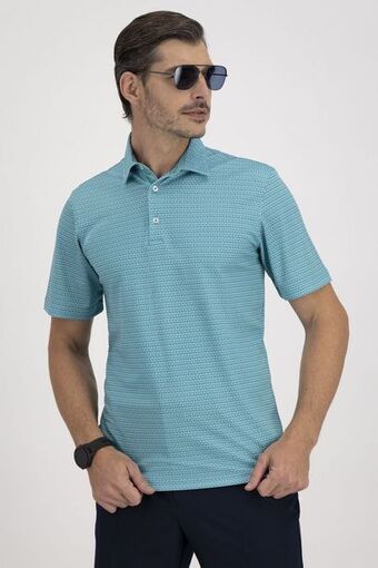 Robert's Playera polo roberts active azul regular fit oferta