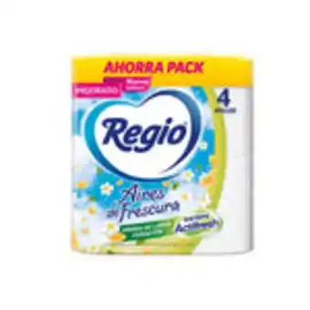 Regio papel higiénico aires de frescura 200 hojas
