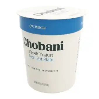 Yogurt griego chobani natural sin grasa 1.13 kg