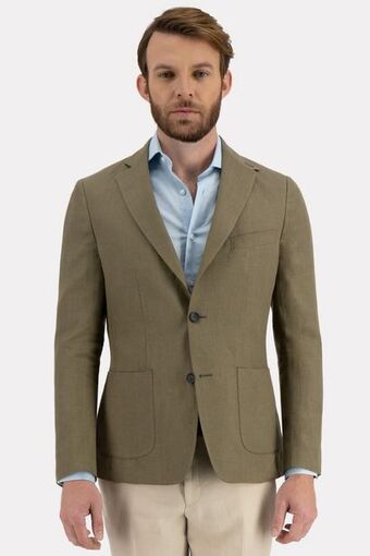 Saco sport roberts red verde slim fit