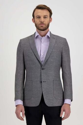 Robert's Saco sport robert's color gris oxford slim fit oferta