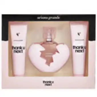 Waldos Set perfume de ariana grande thank you next, 3 piezas oferta