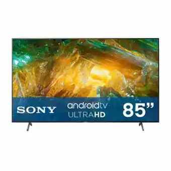 Sam's Club Pantalla sony 85 pulgadas 4k uhd android tv serie x81ch oferta