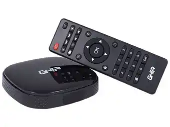Tv box ghia gac-003n con android 6, memoria ram de 1gb, almacenamiento 8gb, (convierte tu tv convencional en smart tv). caja