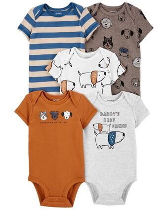 Carter's Paquete de 5 pañaleros con estampado carter's oferta