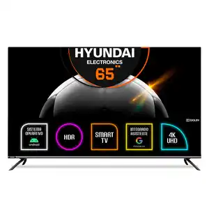 Pantalla Hyundai HYLED6507A4KM / 65 pulgadas / Ultra HD 4k / Smart TV