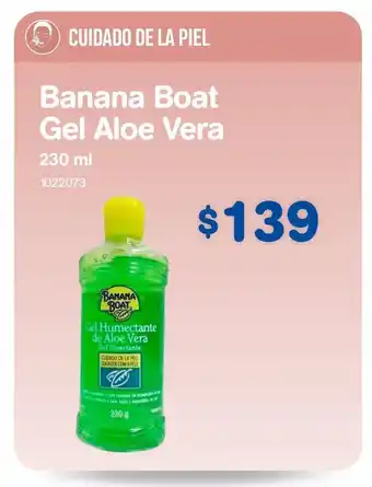 Banana gel humectante aloe vera 230g