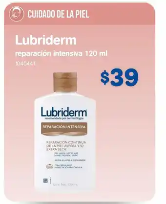 Lubriderm reparacion intensiva 120 ml