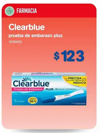 Clearblue prueba de embarazo plus 1 un