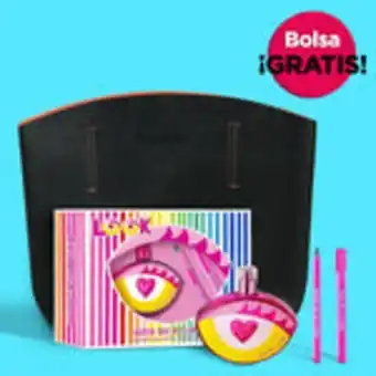Set de perfume + delineador y eye stamp agatha ruiz de la prada, 3 piezas + ¡bolsa halloween gratis!